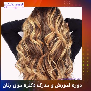 دوره و مدرک رنگ کردم مو